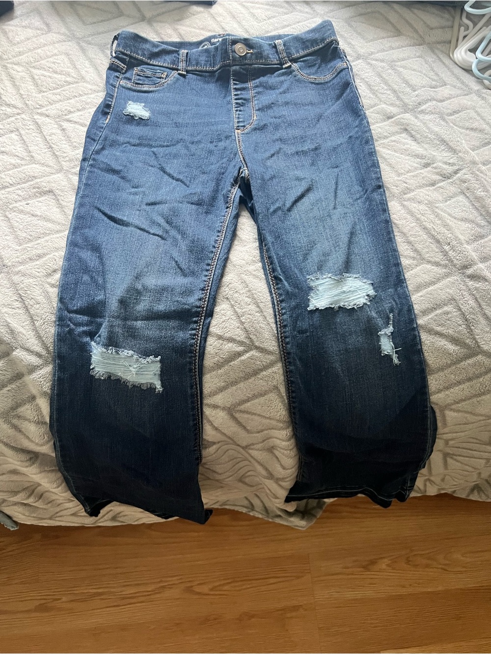 wonder nation Dark Blue Flare Jegging